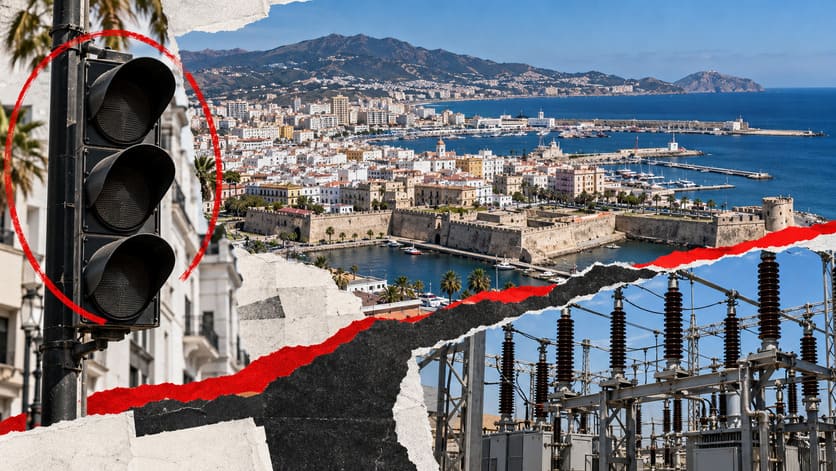 Ceuta se queda sin luz entera en plena mañana por una avería y Endesa y Red Eléctrica investigan