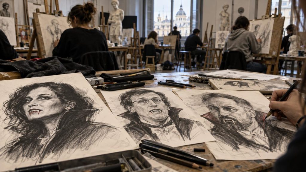 Profesor de la Complutense denunciado por pedir dibujos de Abascal y Ayuso como «vampiros sanguinarios»