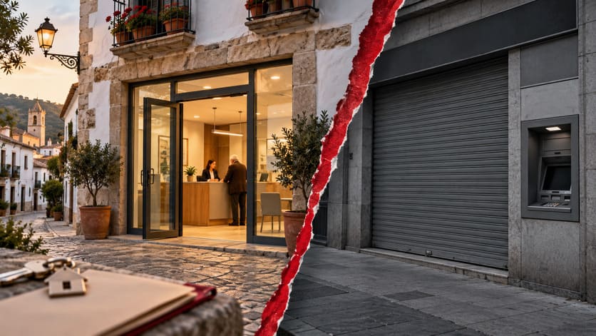 Las cajas rurales abren mil oficinas mientras los grandes bancos cierran más de 12.000 desde 2015
