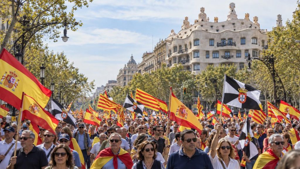 Barcelona reivindicará la unidad de España en el Día de la Hispanidad con una gran manifestación en apoyo a Ceuta