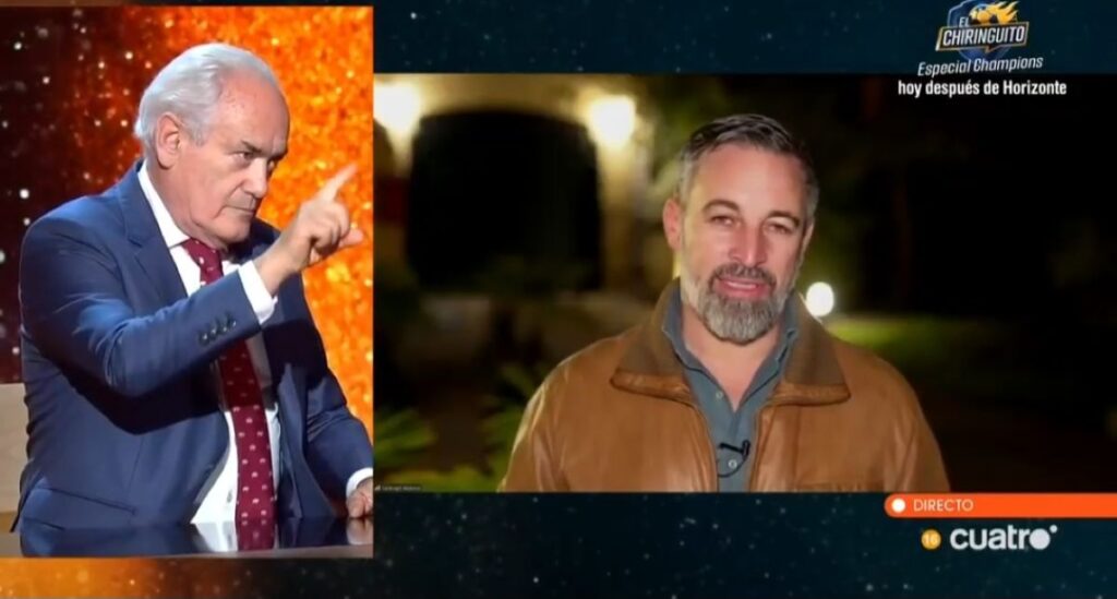 El doctor Cabrera anuncia a Abascal que votará a Vox en plena polémica por la violencia contra sus actos