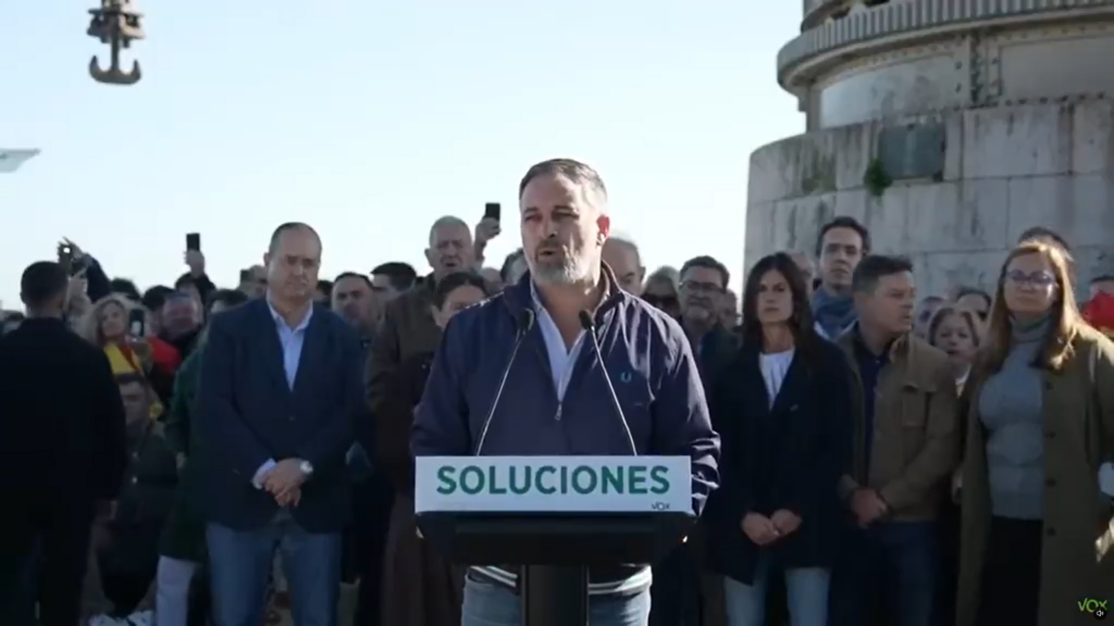 Santiago Abascal expresa su indignación por el accidente ferroviario y acusa al Gobierno de deteriorar las infraestructuras