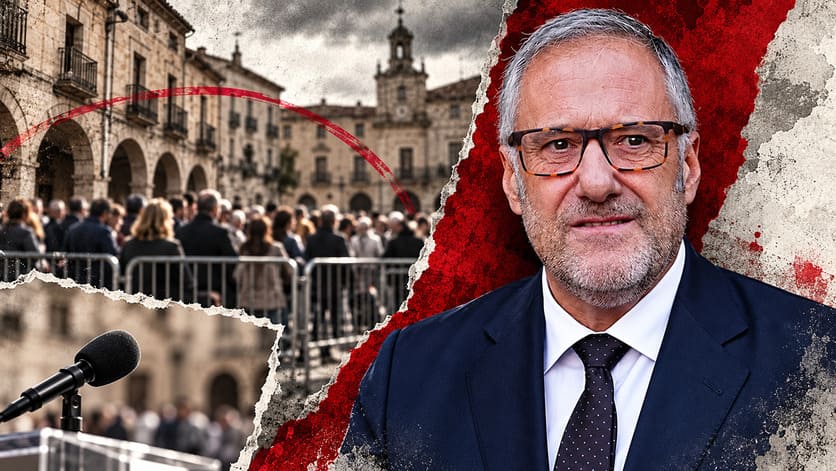 Carlos Pollán advierte de una campaña marcada por la tensión en las calles y señala a la izquierda por incitar a la violencia