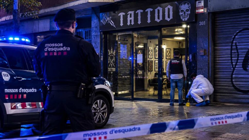 Dos colombianos matan a tiros al responsable de un estudio de tatuajes en Badalona y huyen tras el crimen