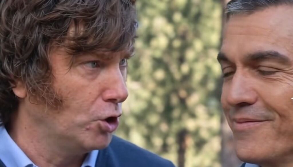 Milei a Sánchez: «Soy facha y a mucha honra. Dejá de engañar, pelotudo»