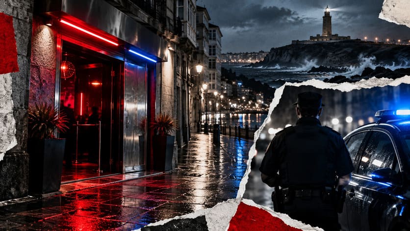 Un colombiano en situación irregular apuñala tres veces a un portero en La Coruña y queda libre horas después