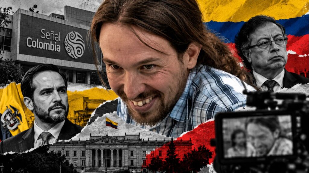 Abelardo acaba con el programa de Pablo Iglesias en la televisión pública de Colombia