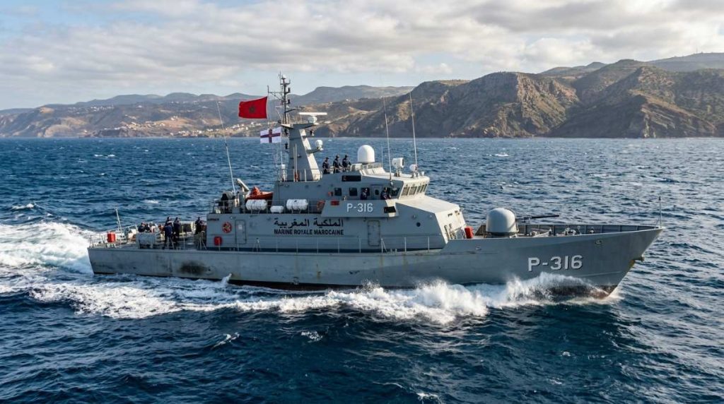 Una patrullera marroquí incursiona en aguas de Ceuta tras la visita de la ministra de Defensa