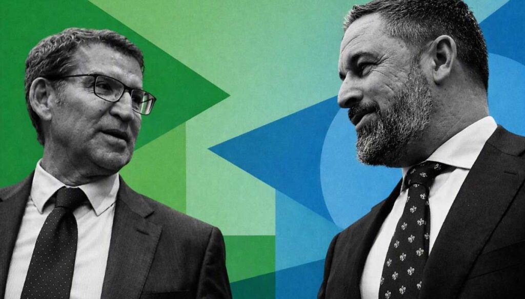 Feijóo ‘se hace el VOX’ ante el avance de Abascal: del rechazo a la «extrema derecha» a prometer mano dura contra la inmigración y los okupas