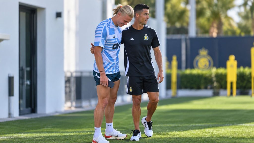 Haaland emociona al fútbol con una carta abierta a Cristiano Ronaldo tras su terremoto con Portugal